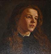 Knud Bergslien Julie painted in 1873 Germany oil painting artist